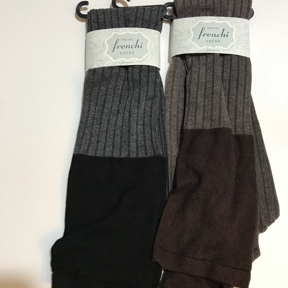 Frenchi Accessories - Frenchi Over the Knee Ribbed Socks (2)